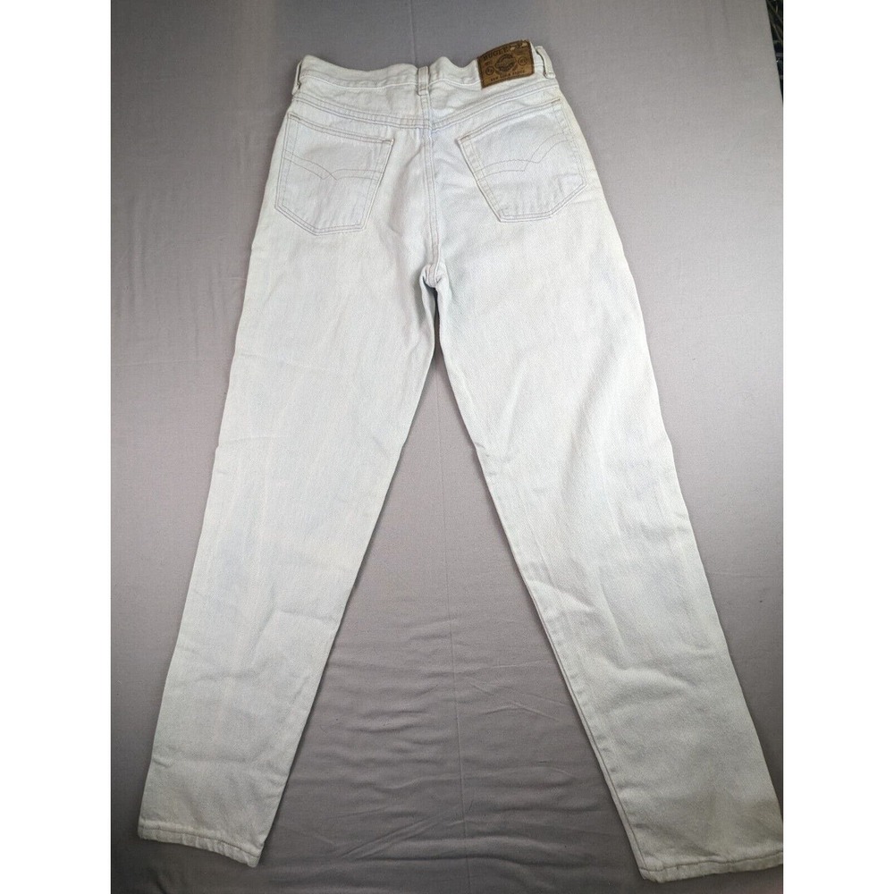 Bugle Boy Men's Jeans Size 29 x 32 Tapered Leg 90s Light Wash Denim Vintage NWT - Picture 13 of 16